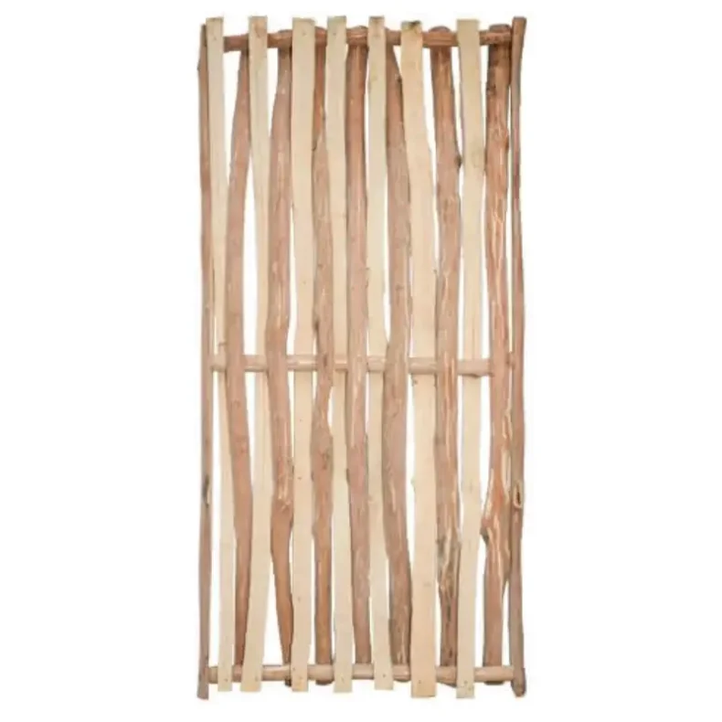 Naturhegn i hasselnd  90x180 cm - model Holmsbu