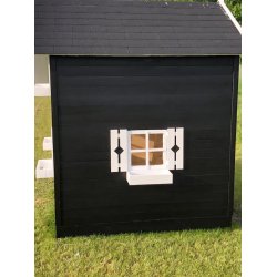 Anna legehus med hems  et rummeligt trlegehus i to etager