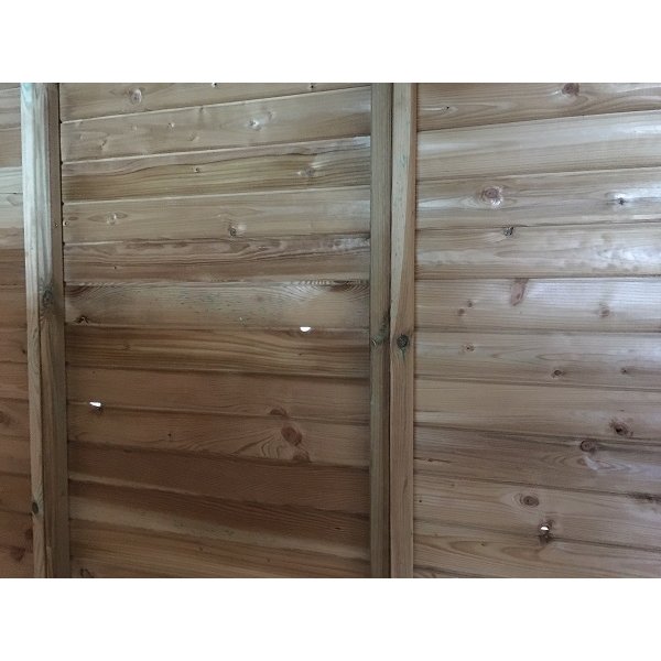 Udstillingsmodel kun til afhentning: Redskabsskur 4,7m2 i elementer model Hjemsted budget