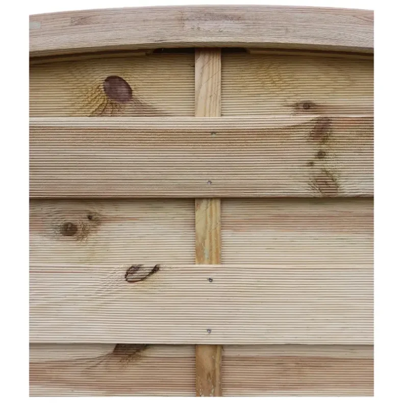 Lamelhegn bue opad 180x180/160cm (BxH) - model Kampen 