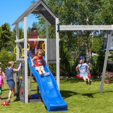 Grundmalede legetårne