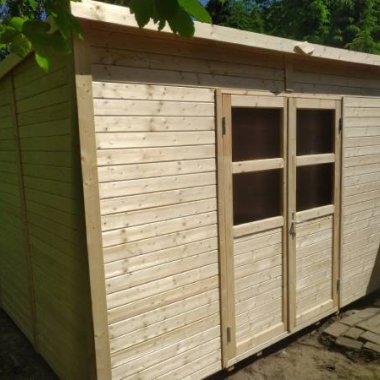 Karup model 2 på 9,7m2 (redskabsskur model)