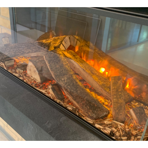 La Nordica Lumen 870 Elektrisk Pejs  Italiensk design og moderne komfort