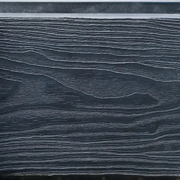 Milano kompositbrt i sort 180x16x2cm (LxHxT)