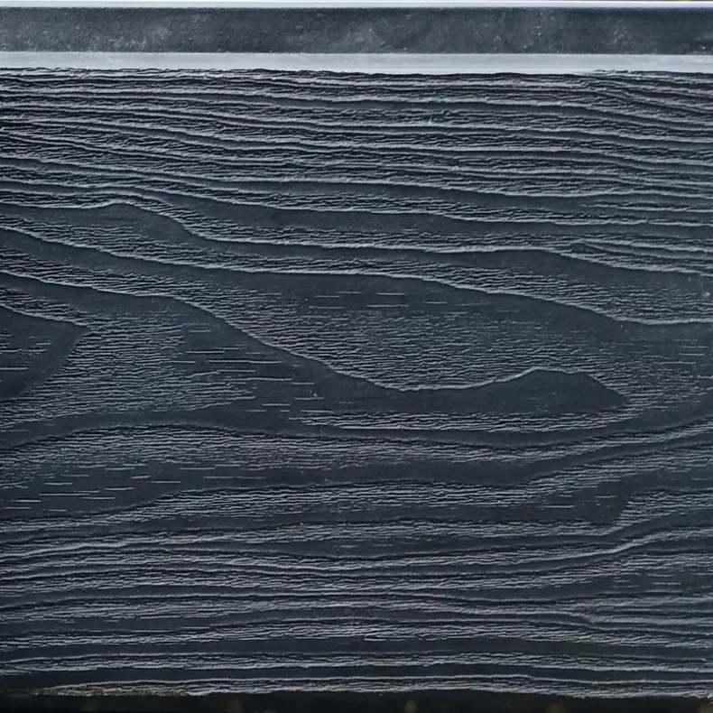 Kompositbrt i sort 180x16x2cm (LxHxT) - model Milano