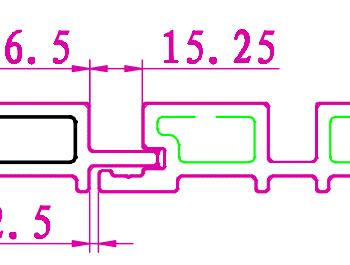 Kompositbekldning 26x219x2900mm Lefkas eksklusive vgpaneler til facader