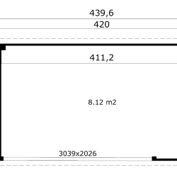 Charnwood model 4 på 9,9m2 i ubehandlet træ