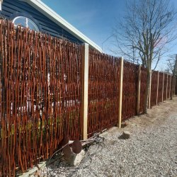 Pileflethegn kraftig model Vojens inkl. trstolper og tilbehr - Guldklasse