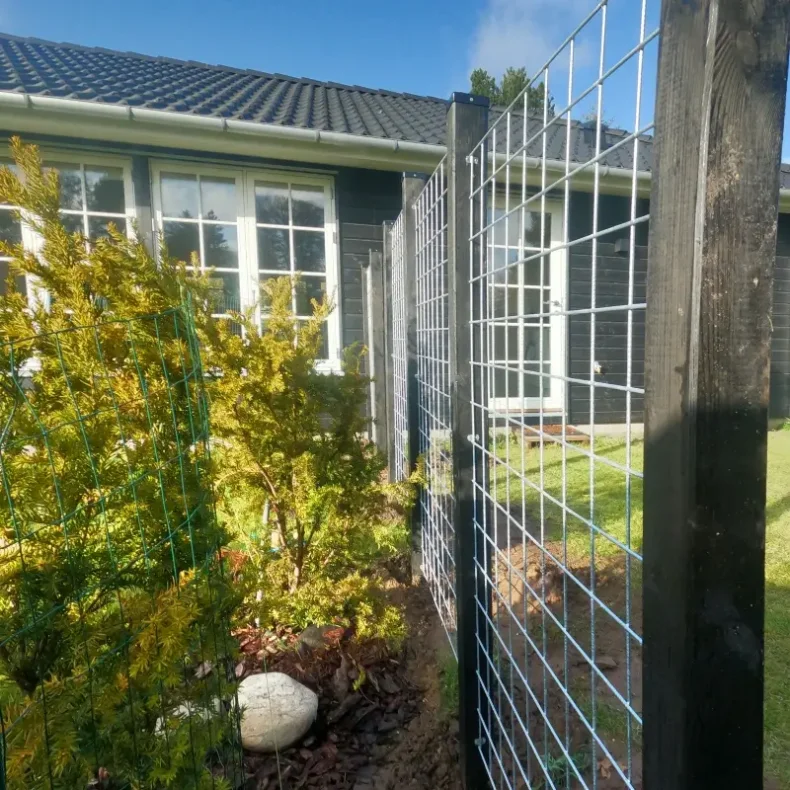 Galvaniseret rionet hegn 90x180cm - model Billund