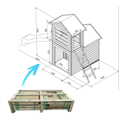 Roberto trlegehus  et solidt trnhus til leg, udsigt og eventyr
