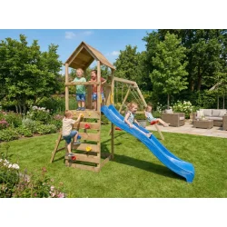MaxPlay 2.2 leget�rn med to gynges�der, rutsjebane og klatrev�g
