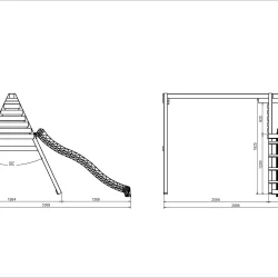 MaxPlay GYM leget�rn trykimpr�gneret med gr�n rutsjebane