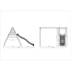 MaxPlay GYM leget�rn trykimpr�gneret med gr�n rutsjebane