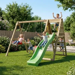 MaxPlay GYM leget�rn trykimpr�gneret med gr�n rutsjebane