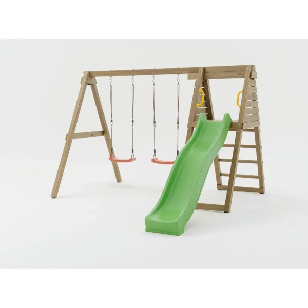 MaxPlay GYM leget�rn trykimpr�gneret med gr�n rutsjebane