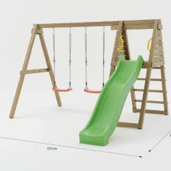 MaxPlay GYM leget�rn trykimpr�gneret med gr�n rutsjebane