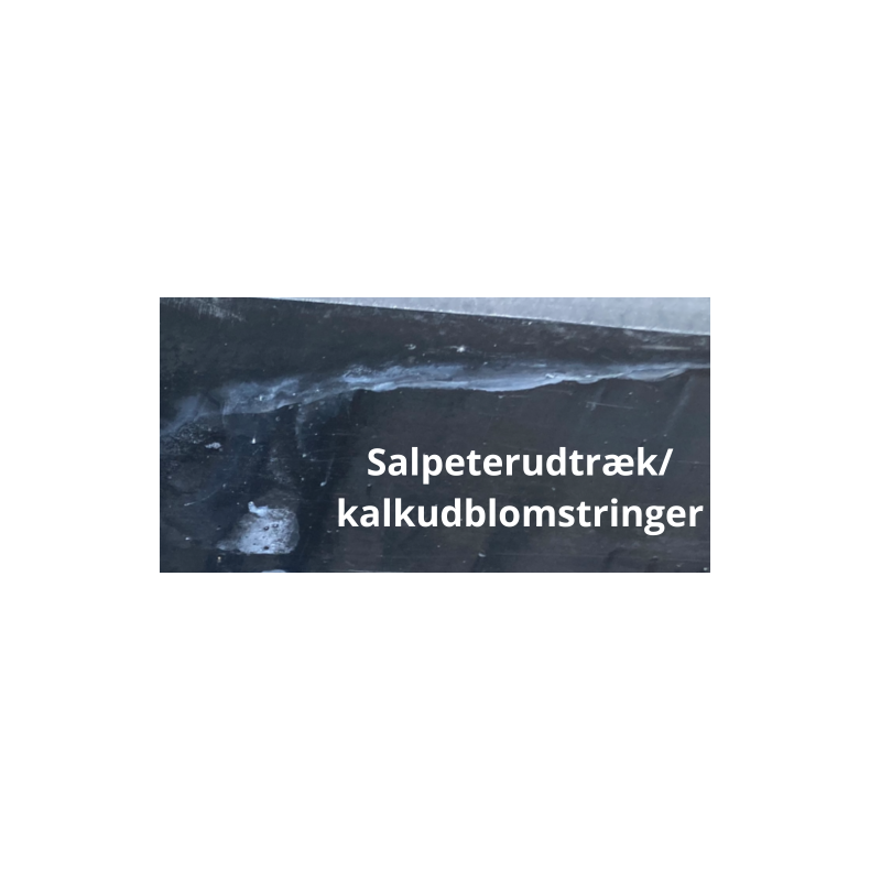 Hegnsplade i beton 4x30x250 cm - Antracitfarvet beton