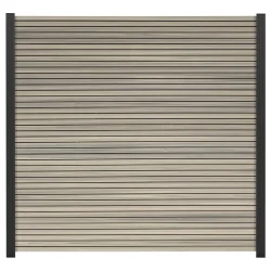 Slvklasse: Samos komposithegn med alu stolper i antracit og tilbehr