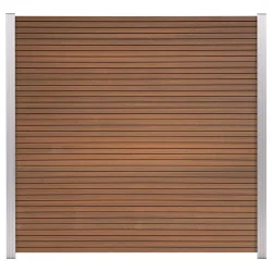 Slvklasse: Samos komposithegn med alu stolper og tilbehr