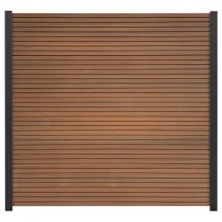 Slvklasse: Samos komposithegn med alu stolper i antracit og tilbehr