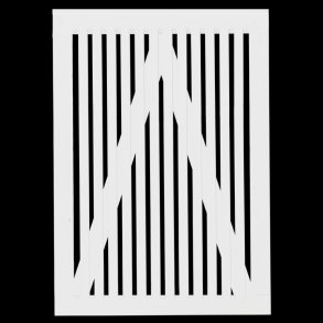 Sendai enkeltlge hvid 100x140cm (BxH)