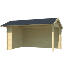 Skjern ben pavillon med 34mm bjlker p 12,3m2