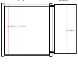 Stockholm komposithegn med aluminiumsstolper - Slvklasse
