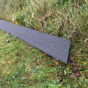 Kompositbrt i mrk antracit 180x15x2cm (LxHxT) - Model Stockholm