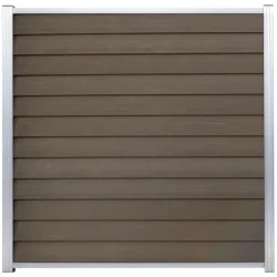 Stockholm komposithegn med aluminiumsstolper - Slvklasse