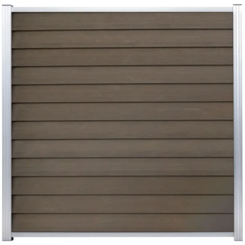 Stockholm komposithegn med alu stolper  - Slvklasse