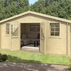 Ubby 300 redskabsskur / havehus i ubehandlet p 13,9m2