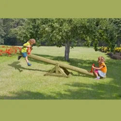 Vippe i tr� med st�lb�jler