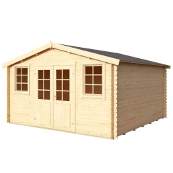 Wien klassisk bjlkehytte med 28mm bjlker