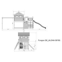 Aloha leget�rn trykimpr�gneret 