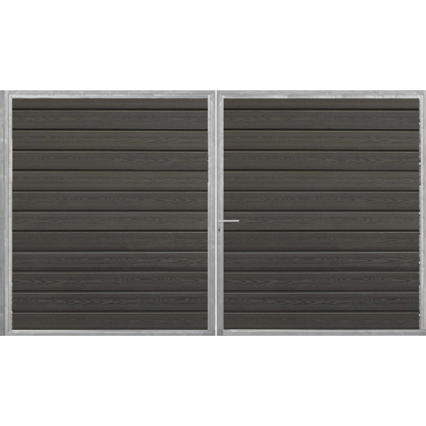 Alaska dobbeltlge m. ls inkl. stolper 300x182cm (BxH)