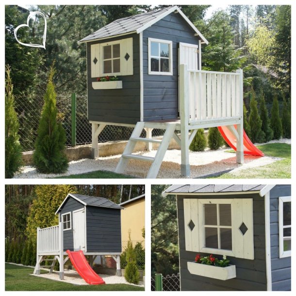 Alfred legehus p stolper  tryg leg for de mindste