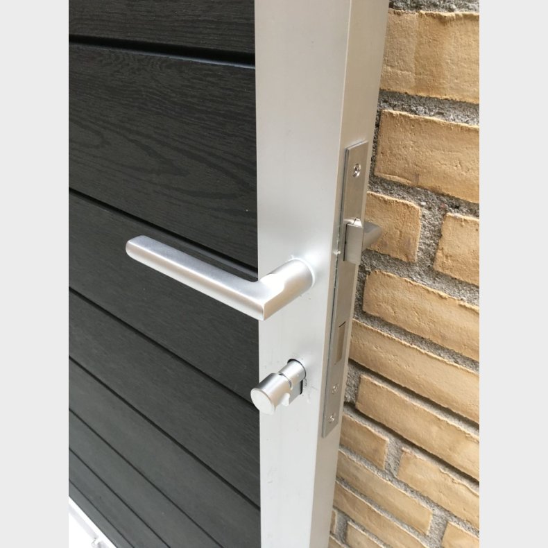 Thermo Limba lge i alu inkl. beslag og stolper 90x90cm (BxH)