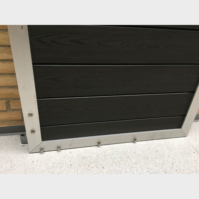 Thermo Limba lge i alu inkl. beslag og stolper 90x90cm (BxH)