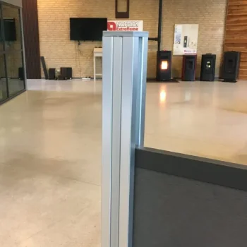 Aluminiums sideliste der passer til alustolpe i h�jde 270cm