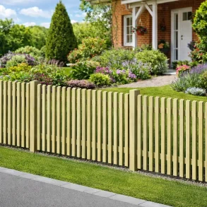 Baltrum forhavehegn 180x80cm i trykimpr�gneret tr�