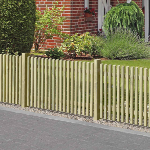 Baltrum forhavehegn 180x80cm i trykimpr�gneret tr�