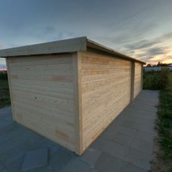 Bastrup model 5 i ubehandlet p 8,8m2 + 4m udhng