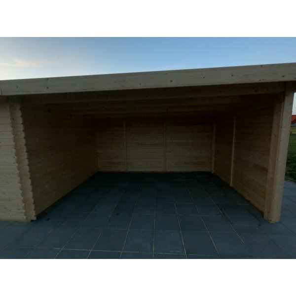 Bastrup model 5 i ubehandlet p 8,8m2 + 4m udhng