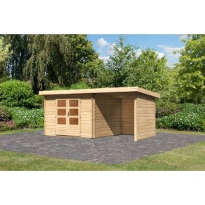 Bastrup model 5 i ubehandlet p 8,8m2 + 2m udhng