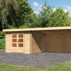 Bastrup model 5 i ubehandlet p 8,8m2 + 4m udhng