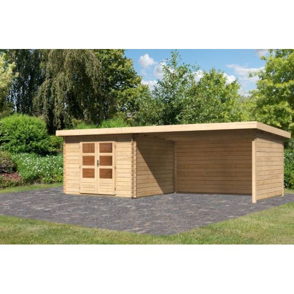 Bastrup model 5 i ubehandlet p 8,8m2 + 4m udhng