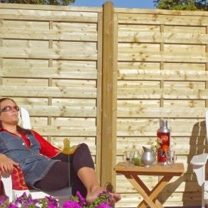 Bergen lamelhegn 90x180cm (BxH)