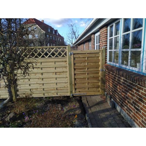 Bergen lamelhegn med espalier 180x150cm (BxH)