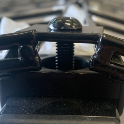 Panelhegn Tisvilde med �&loz;�-dekoration inkl. metalstolper og tilbeh�r - S�lvklasse