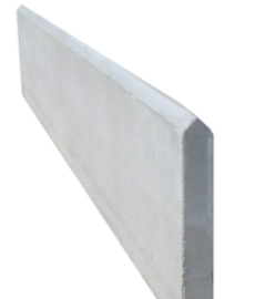 Hegnsplade i beton 4x30x180cm (special)